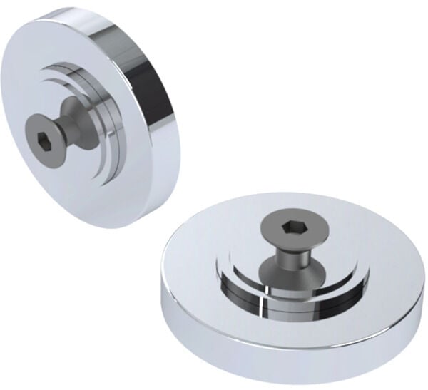 Klebeset Adesio, Befestigungs-Set, für Duschgleitstange Laufen Simigliss 6531 311 / 312, 2 Rosette image number 0