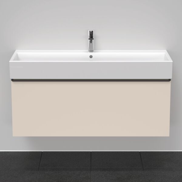 Meuble sous-lavabo Duravit D-Neo Taupe mat image number 2