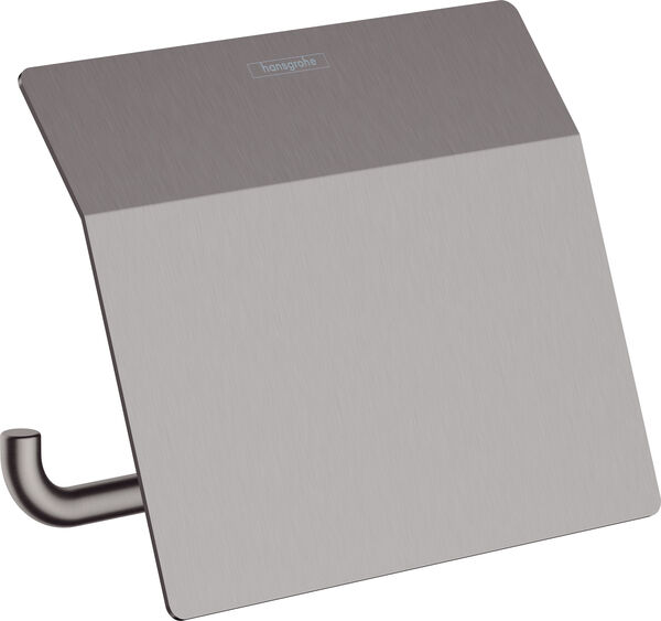 Porte-papier Hansgrohe AddStoris Brushed black chrome image number 0