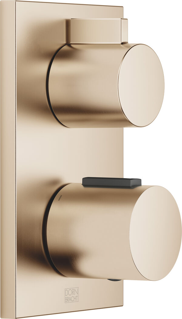 Thermostat-Endmontageset Dornbracht Champagne geb&uuml;rstet image number 0