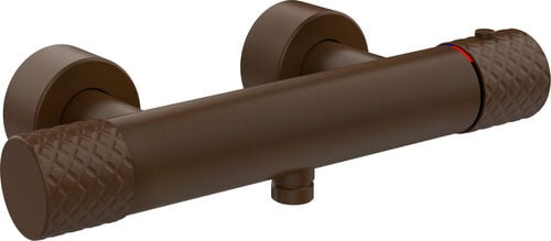 M&eacute;langeur de douche Gessi Habito Dark bronze Intreccio