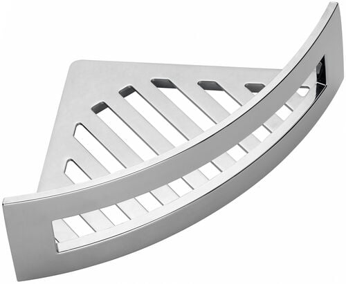 Porte-savon à barrettes Alterna duschbay - modèle d'angle Chromé