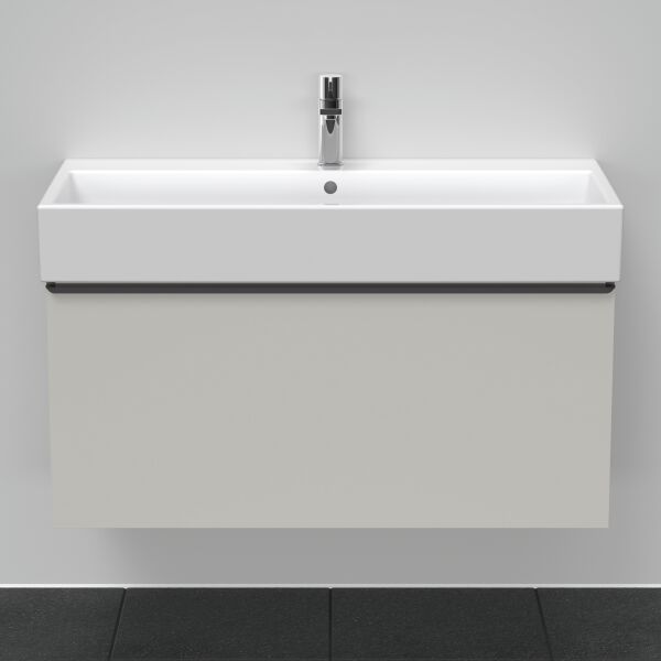 Waschtischmöbel Duravit D-Neo betongrau matt image number 2