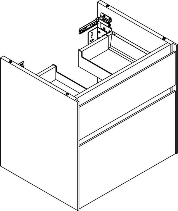 Meuble sous-lavabo Alterna dinea S Ch&ecirc;ne evoke image number 0