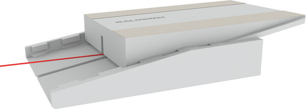 Mitten-Abstütz-System Kaldewei MAS 5305, für Duschenwannen Kaldewei Adapterplatten image number 0