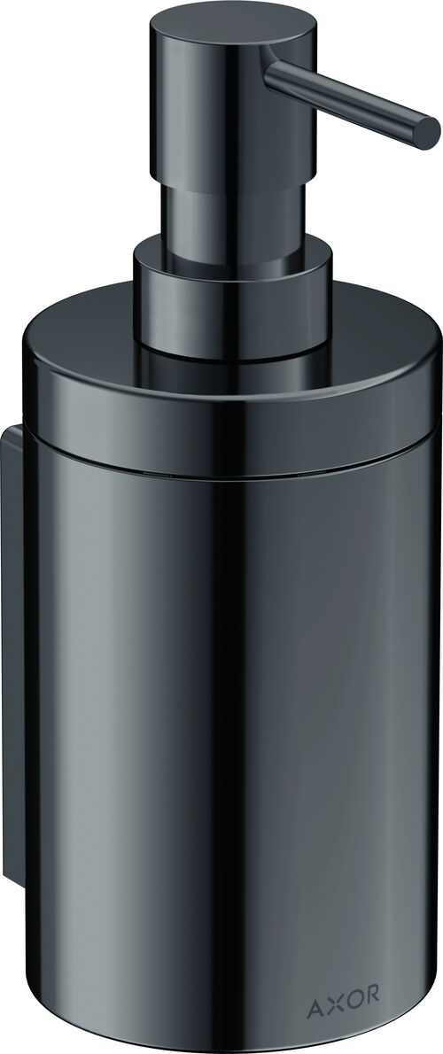 Distributeur de savon liquide Axor Universal Circular polished black chrom