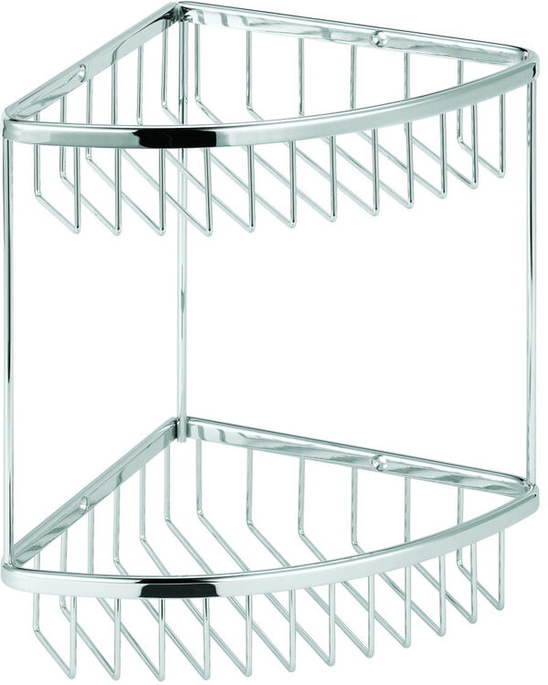 Portasapone a cestino ad angolo Diaqua, doppio 19 x 19 x 18,5 x 25,2 cm image number 0