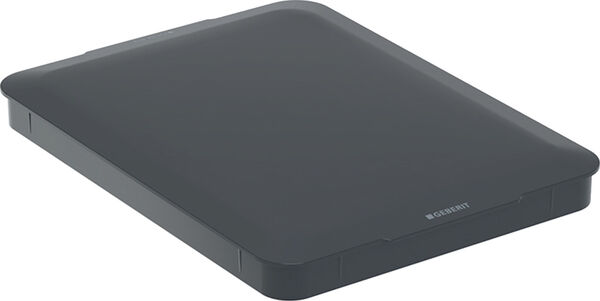 Deckel Geberit AquaClean Cama Schwarz RAL 9005 image number 0