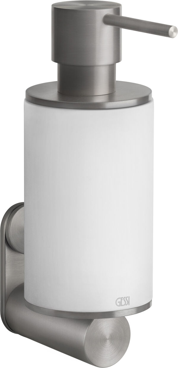 Distributeur de savon Gessi 316 Steel brushed Flessa image number 0