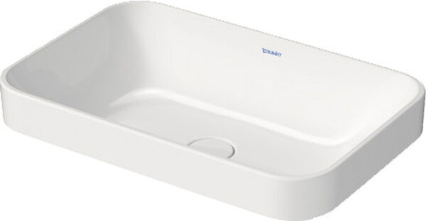Auflegewaschtisch Duravit Happy D.2 Plus 60 x 40 cm Weiss Cleaneffekt image number 0