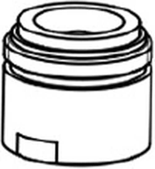 Buse Alterna elis M18 x 1 Chrom&eacute;