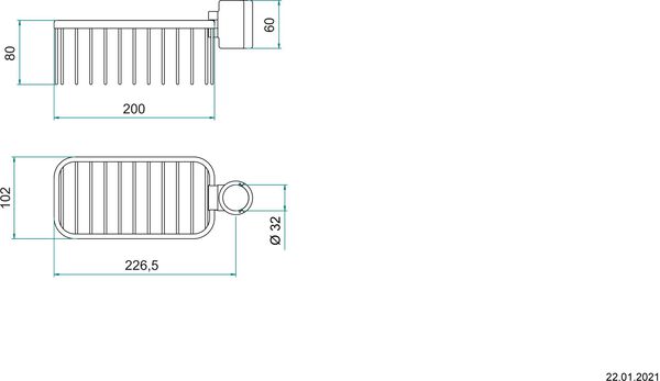 Duschablage Nosag Ineoline Plus edelstahl matt image number 1