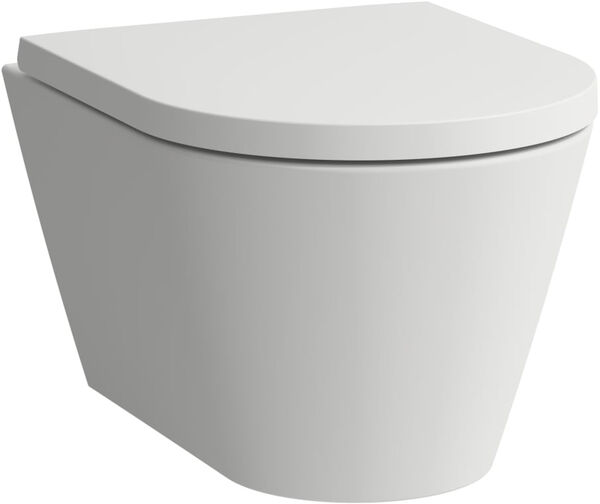 Wand-Klosett Laufen Kartell Compact rimless weiss matt image number 0