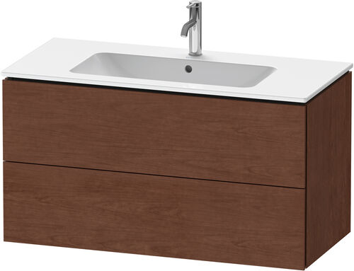 Waschtischmöbel Duravit L-Cube Nussbaum gebürstet