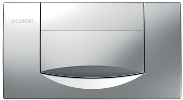 Bet&auml;tigungsplatte Geberit 200 F Mattverchromt image number 0