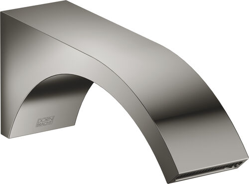 Goulot de lavabo mural Dornbracht Cyo Dark chrome