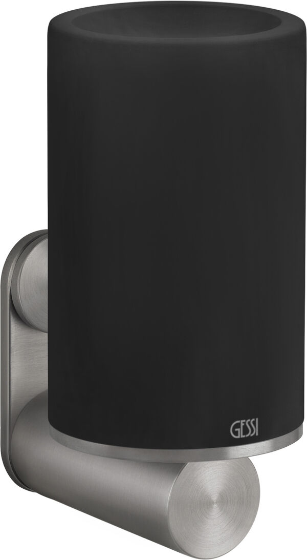 Porte-verre Gessi 316 Steel brushed flessa image number 0