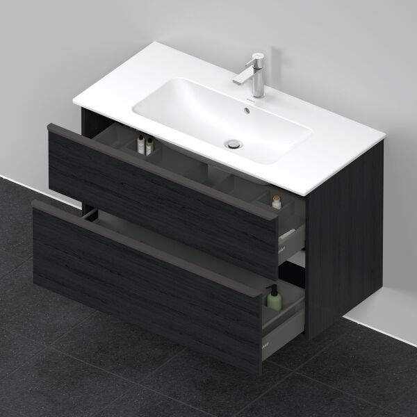 Waschtischmöbel Duravit D-Neo eiche schwarz image number 3