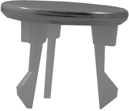 &Uuml;berlaufclip Philippe Starck 1 Verchromt