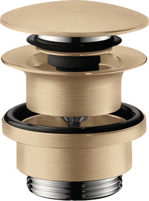 Ablaufventil Hansgrohe push-open 1&frac14;" Brushed bronze