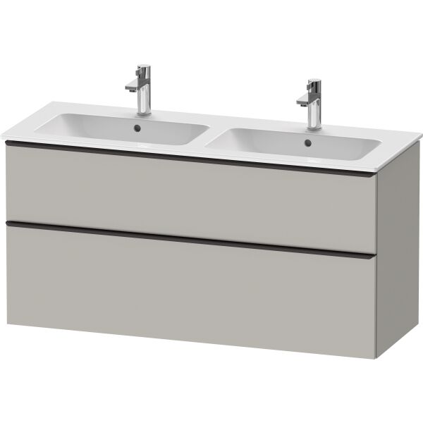 Armadio sottolavabo Duravit D-Neo grigio cemento opaco image number 1