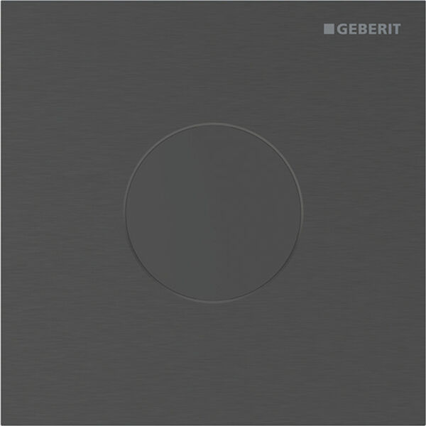 Commande urinoir Geberit HyTronic IR Typ40 round Chrome noir Rev&ecirc;tement easy-to-clean image number 0