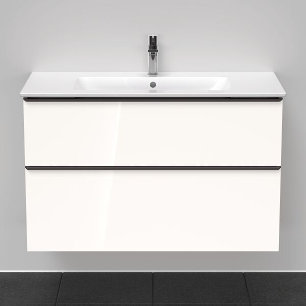 Meuble sous-lavabo Duravit D-Neo Blanc brillant image number 2