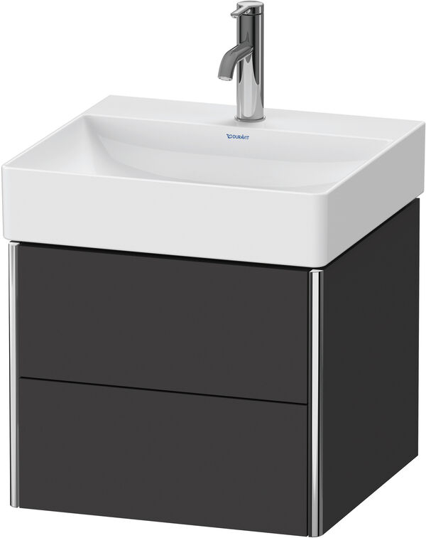 Meuble sous-lavabo Duravit XSquare Graphite super mat image number 0