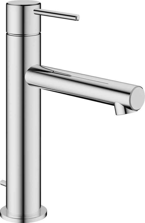 Einlochmischer KWC Ono E Edelstahl geb&uuml;rstet image number 0