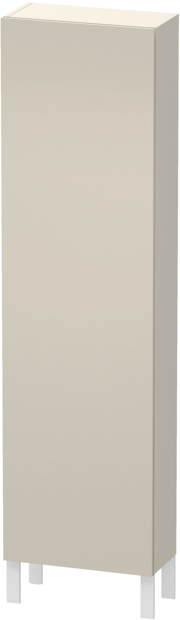 Hochschrank L-Cube Taupe image number 0