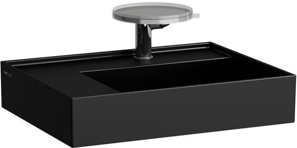 Auflegewaschtisch Laufen Kartell Schwarz matt image number 0