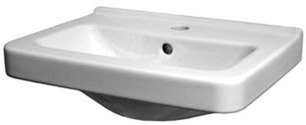 Lavamani Alterna cubito, 45 x 34 cm, con foro per rubinetteria, con troppopieno image number 0