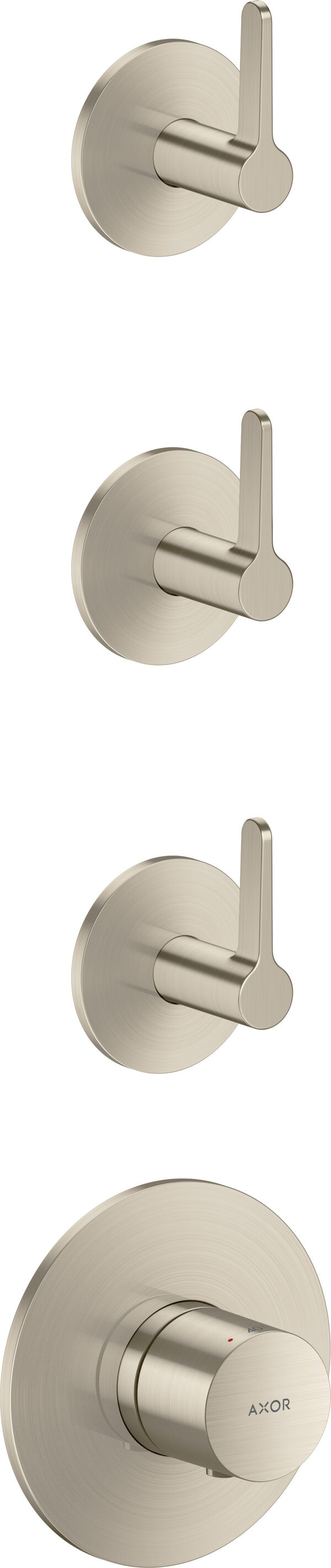 Duschsystem Axor One Brushed nickel image number 0