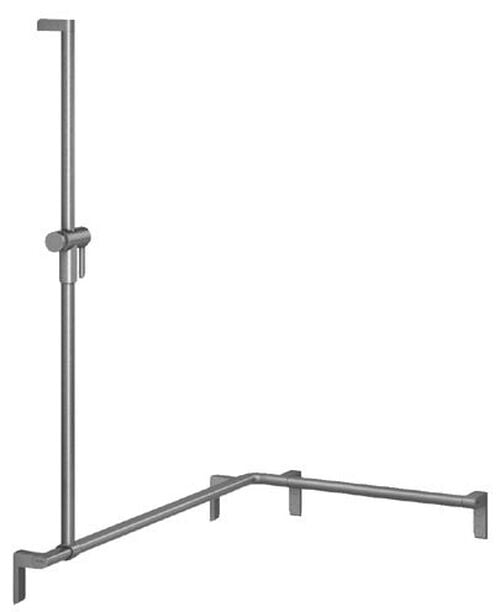 Eckhaltegriff Nosag Normbau Cavere Silberfarbig