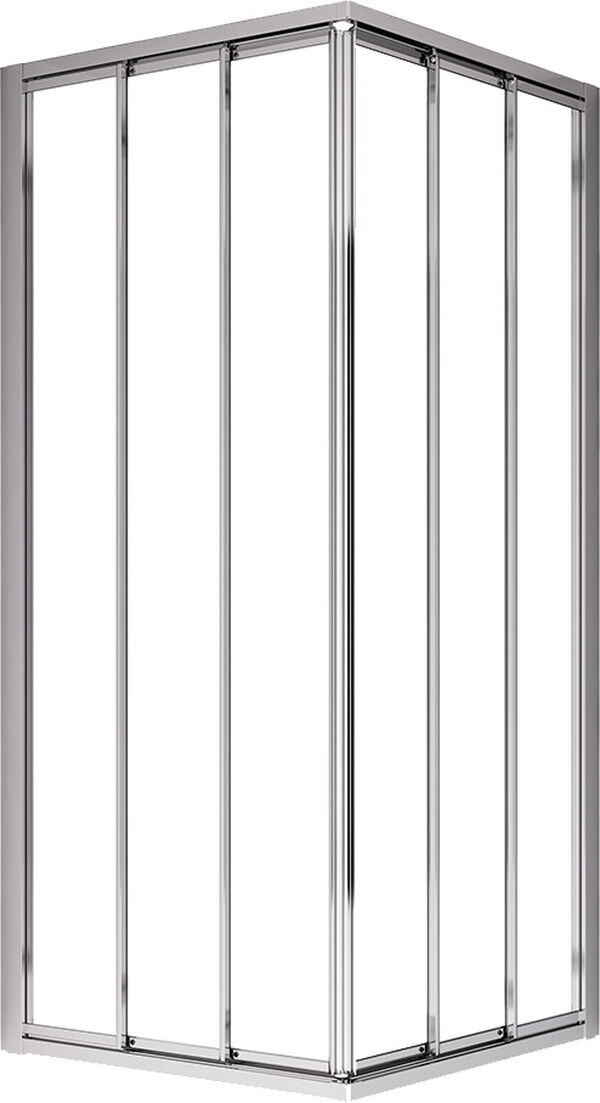 Paroi diagonale Alterna primo Argent brillant Verre clair Aquaperl image number 0