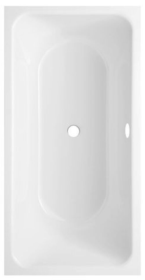 Badewanne Schmidlin Purista 180 x 90 cm Weiss Cleaneffekt