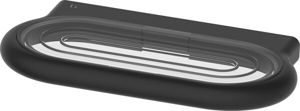 Porte-savon tablette Bodenschatz Nia noir mat image number 0
