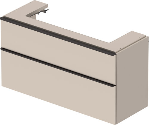 Waschtischmöbel Duravit D-Neo taupe matt