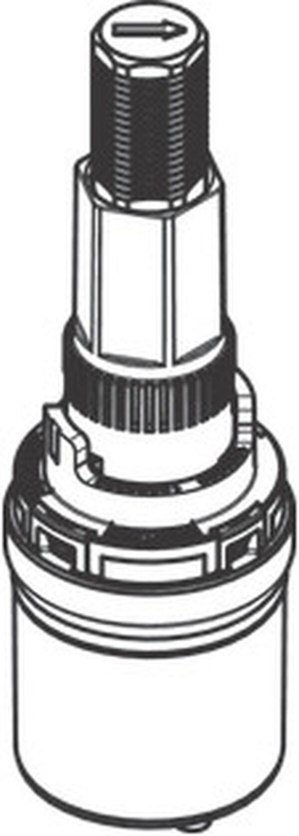 Kartusche Hansgrohe Talis E komplett, DN5 T (94373000) image number 0