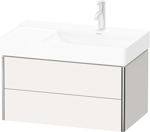 Meuble sous-lavabo Duravit XSquare Blanc brillant