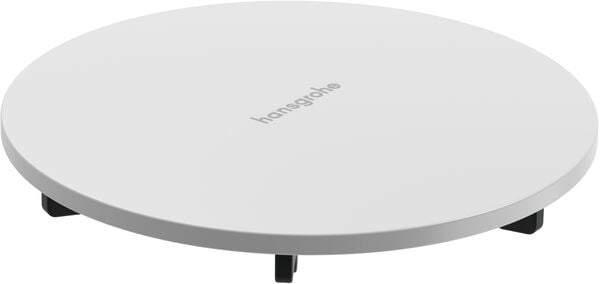 Ablaufdeckel Hansgrohe RainDrain Staro Weiss matt image number 0