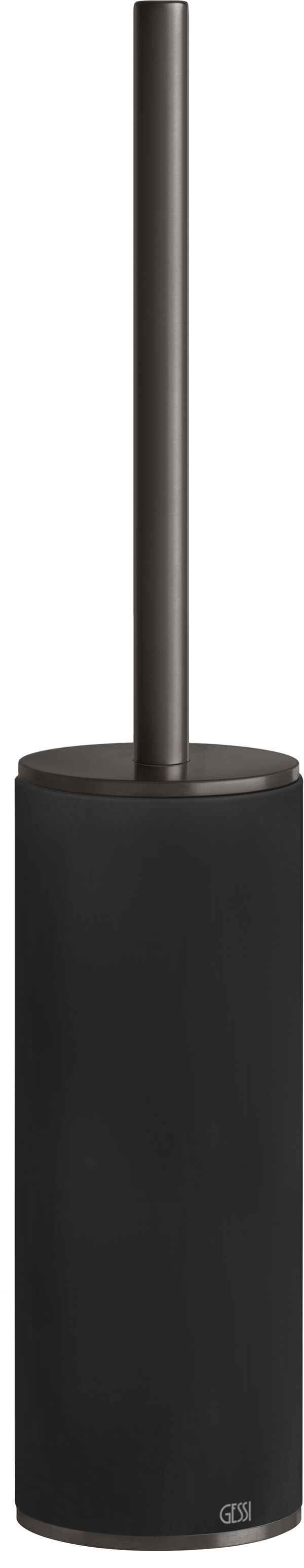 Porte-balai de WC Gessi 316 Black metal brushed Flessa image number 0