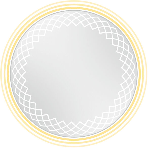 Specchio con illuminazione Euraspiegel Alex LED, decorazione Arc, &Oslash; 1000 mm, 46 W, uscita luminosa image number 0