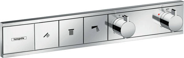 Duschsystem Hansgrohe Rain Select Verchromt image number 0