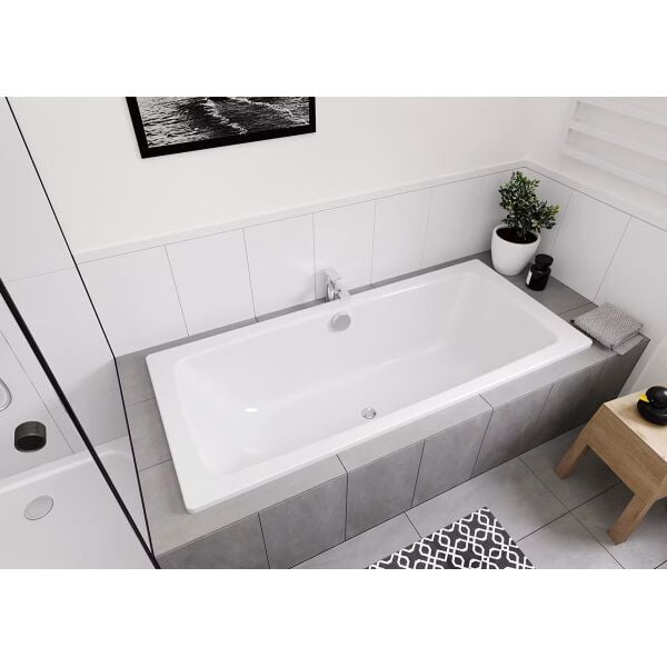 Baignoire Kaldewei Cayono Duo 180 x 80 cm Blanc Cleaneffekt image number 1