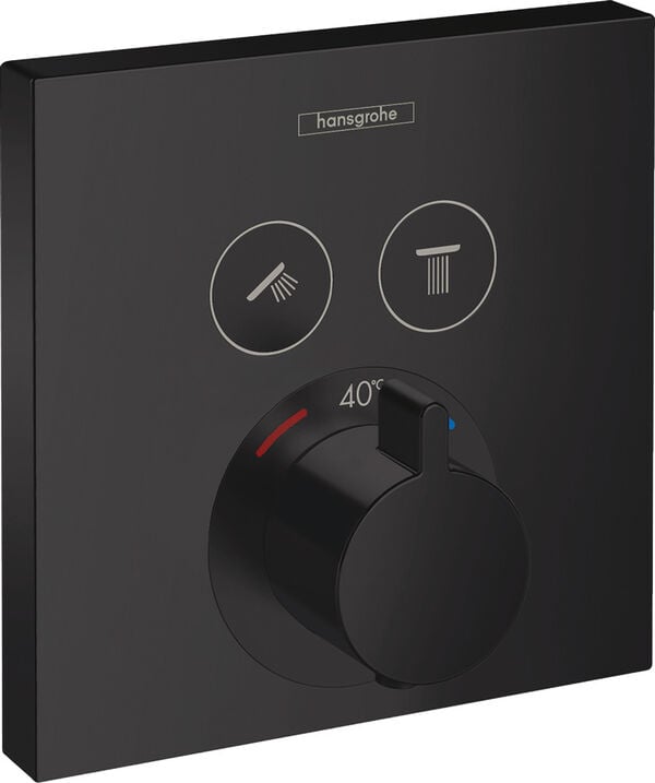 Système de douche Hansgrohe Shower Select Noir mat image number 0