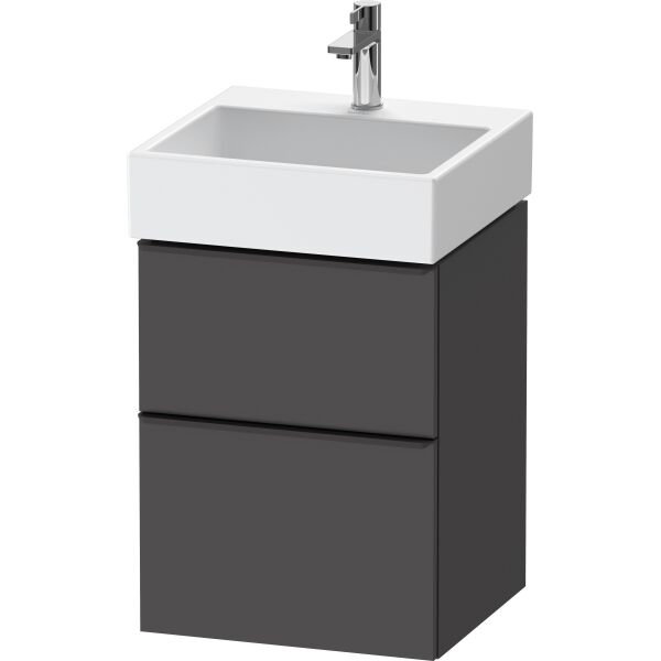 Meuble sous-lavabo Duravit D-Neo Graphite mat image number 1