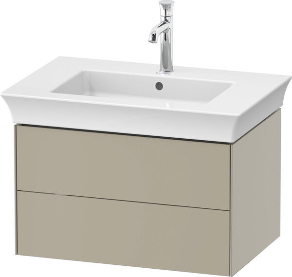 Meuble sous-lavabo Duravit White Tulip Taupe mat image number 0