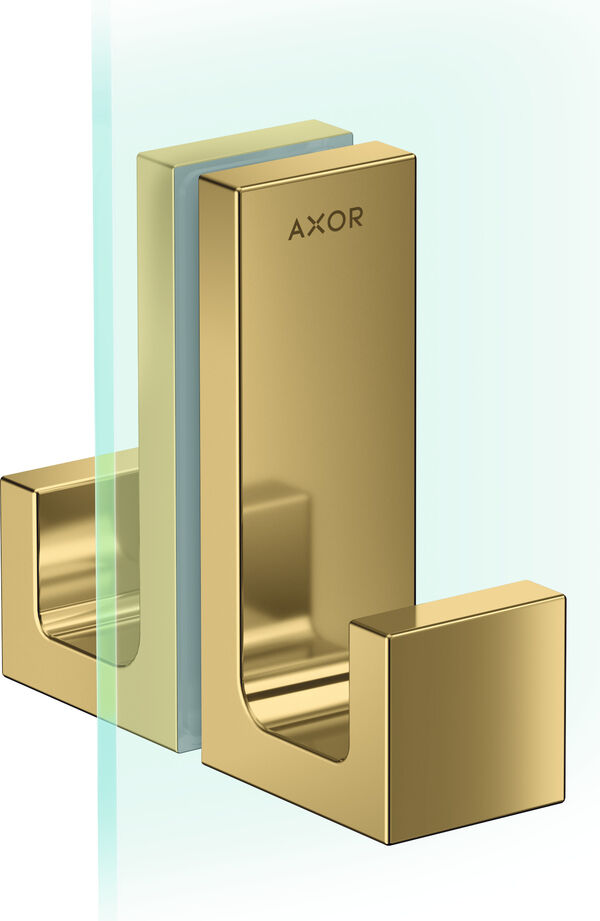Duschgriff Axor Universal Rectangular Polished gold optic image number 0