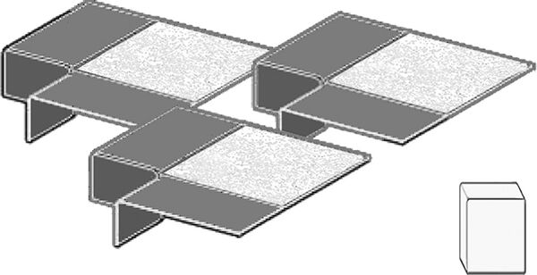 3 Wanneneckdichtungen 3d Alterna, 3 Stk. image number 0
